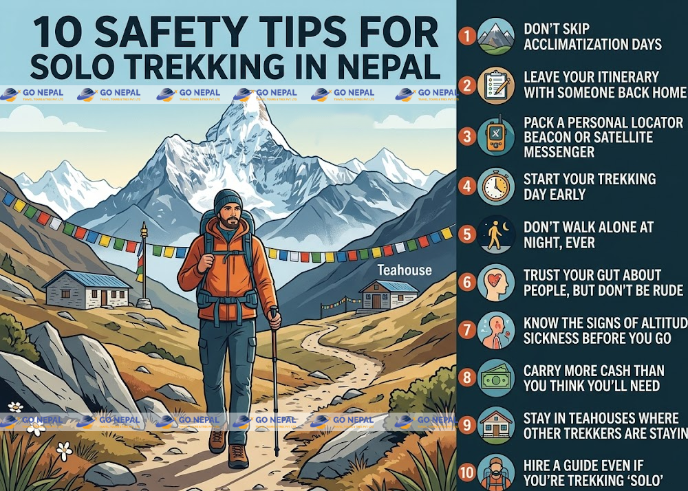10 Safety Tips for Solo Trekking in Nepal
