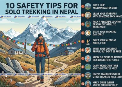 10 Safety Tips for Solo Trekking in Nepal